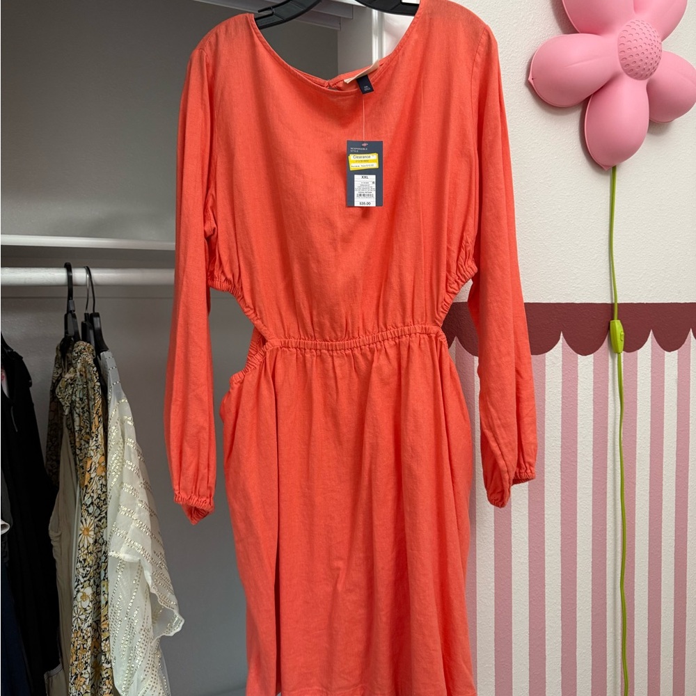 Target Coral XXL dress